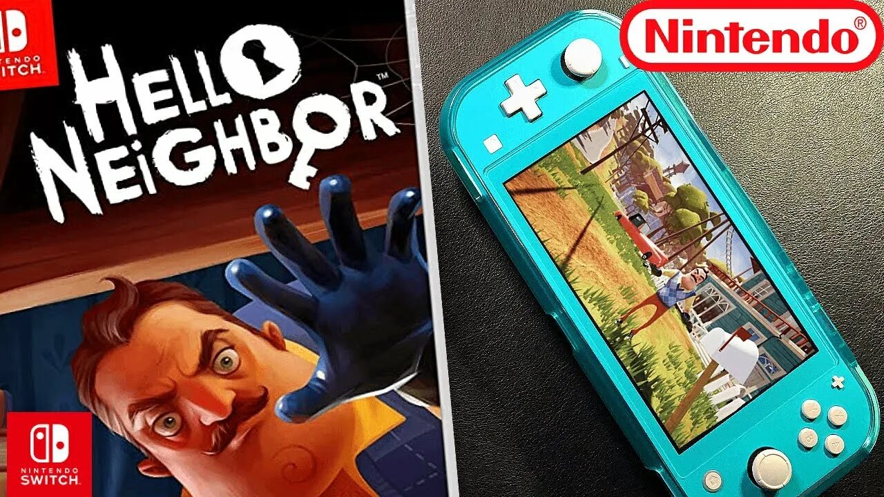 Hello nintendo. Hello Neighbor 2 на Нинтендо свитч. Привет сосед игра на Нинтендо свитч. Игра hello Neighbor Nintendo Switch. Секрет нейбор на Нинтендо свитч.