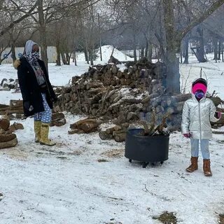 Снежные бабы ямы да