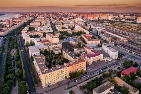 Волгоград с птичьего полета