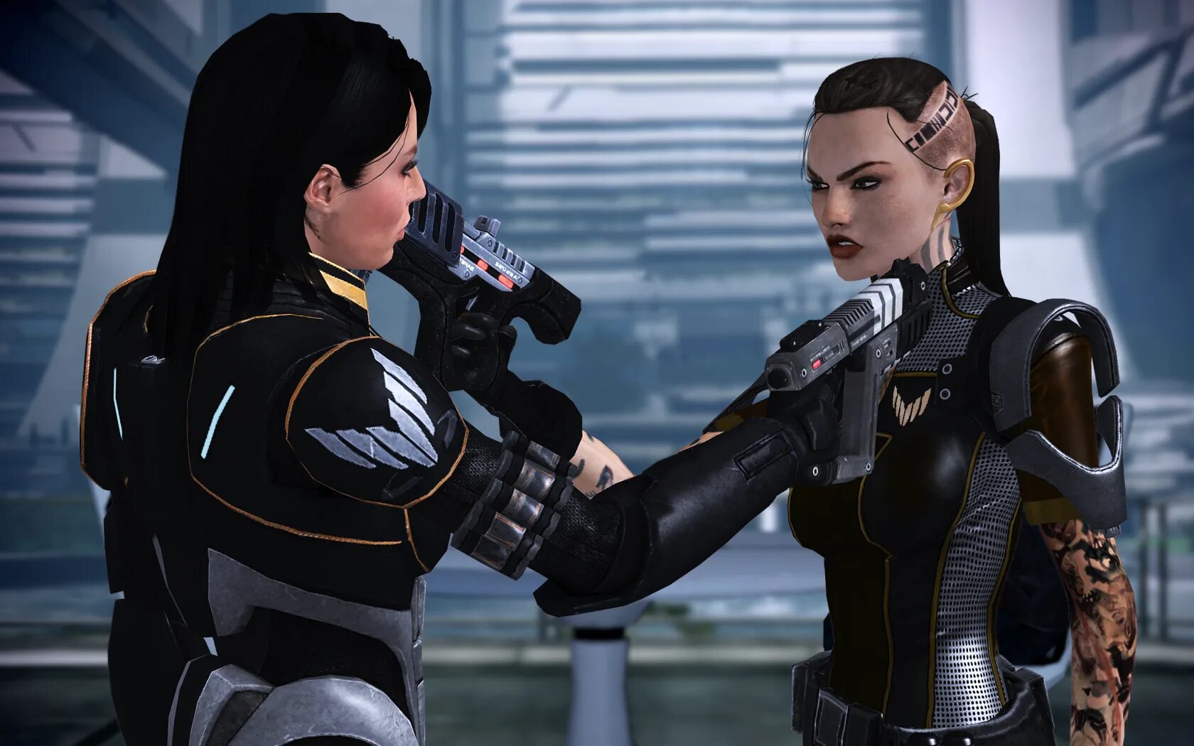 Эшли масс эффект 2. Эшли Уильямс Mass Effect. Mass Effect 2 Эшли. Шепард Джек Миранда. First effect