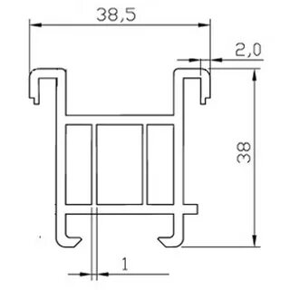 Подставочный профиль veka