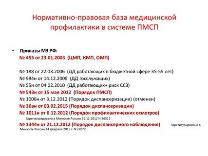 Программа основы профилактики