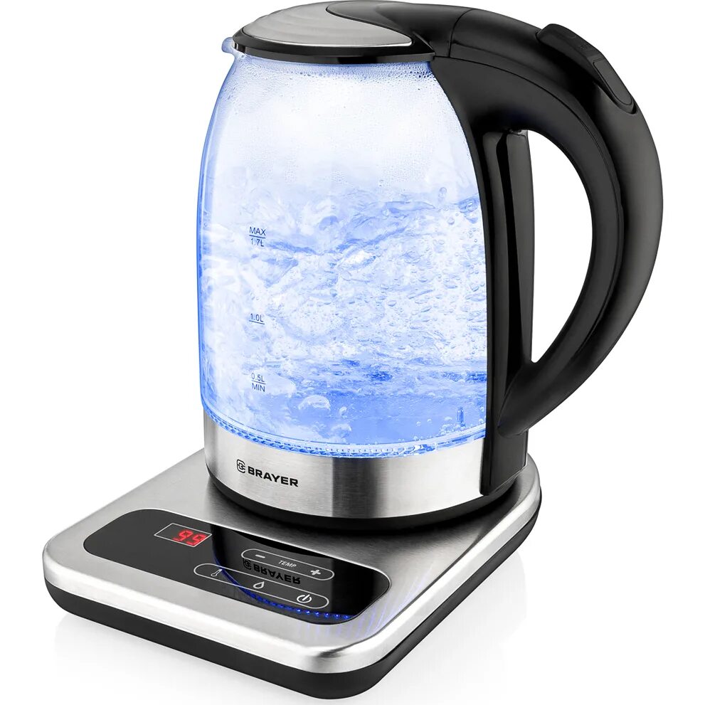 Чайник с регулятором температуры. Чайник brayer br1003. чайник brayer br1003 1.7l. brayer 1003br чайник электрический. электрический чайник brayer br1007.