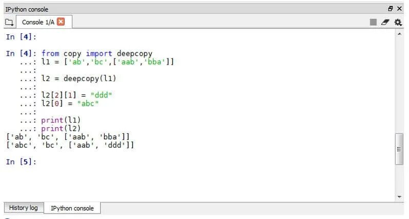 Copy python. Copy python