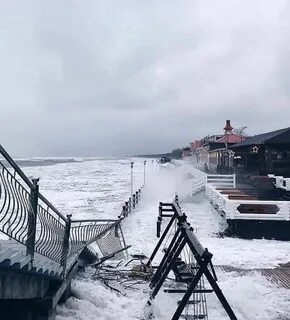 Шторм в январе