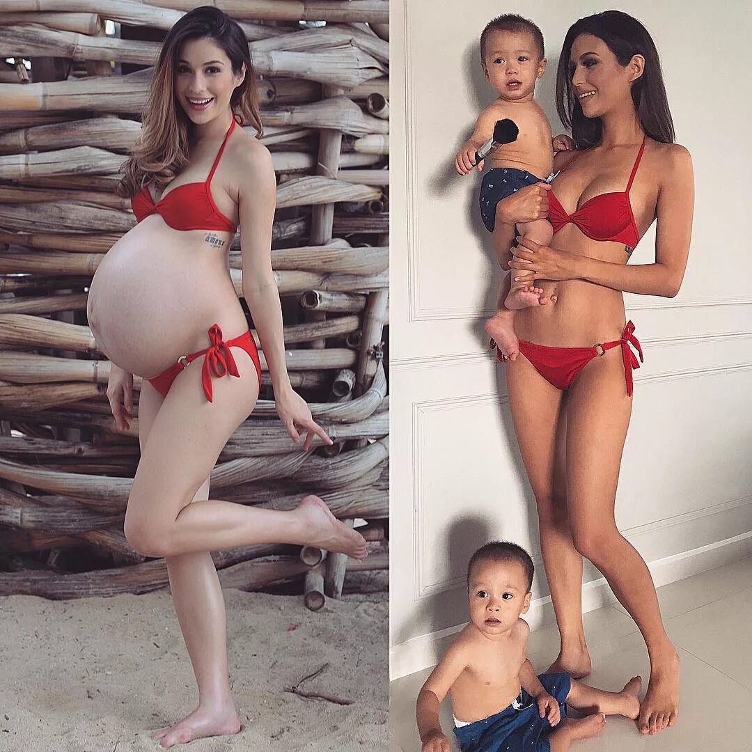 худая девушка рожает. большие животы при беременности. эмили скай фигура после родов. беременные с огромным животом. фотосессия до и после беременности.