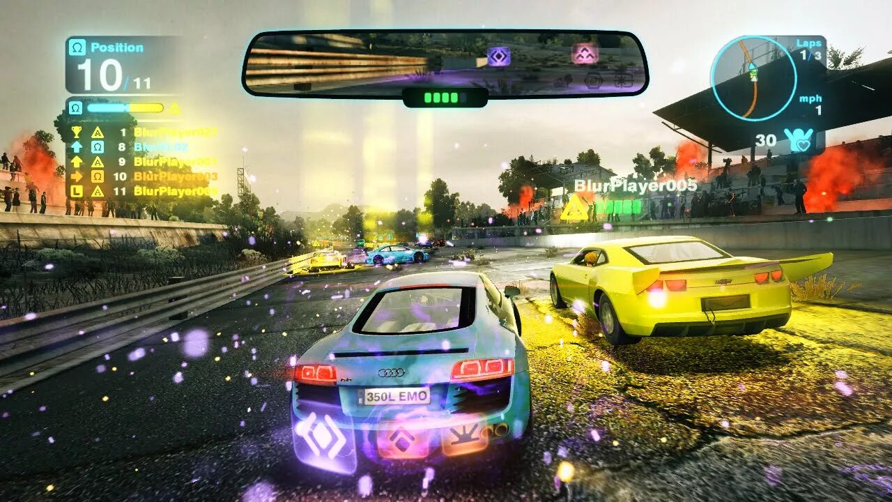 3 racing games. PLAYSTATION 3 игры Blur. Blur игра Xbox 360. Блур 2. Blur игра Split Screen.