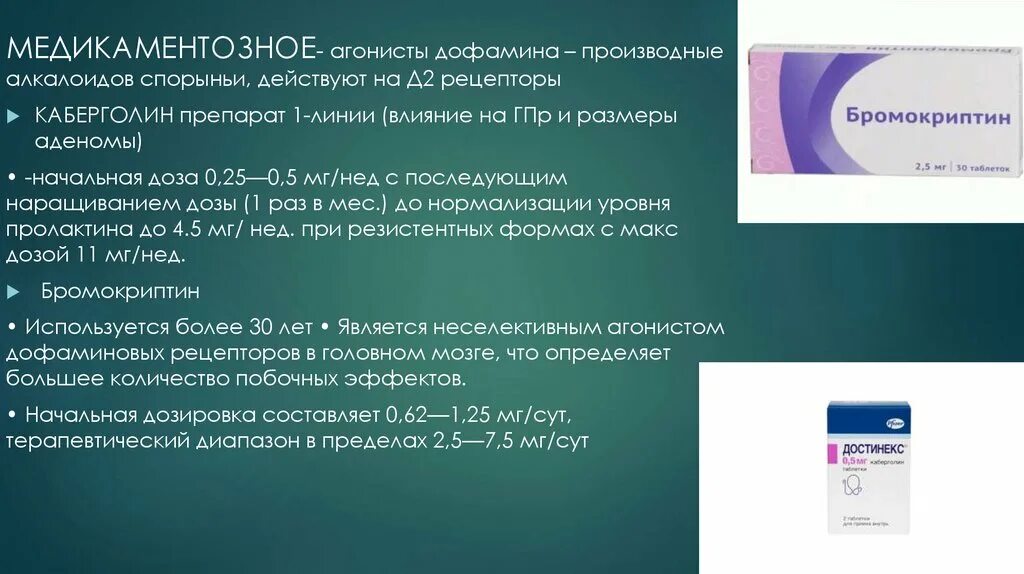 Препараты снижающие пролактин. Агонисты дофамина. Препараты для нормализации пролактина. Агонисты дофаминовых рецепторов препараты. Препараты влияющие на пролактин.