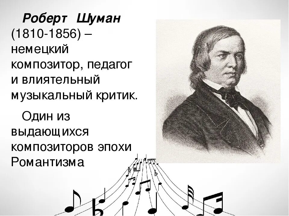 Композитор написавший полонез ля мажор. Роберт шуман немецкий композитор. ро́берт шу́ман 1810–1856. портрет роберта шумана композитора. шуман биография для детей.