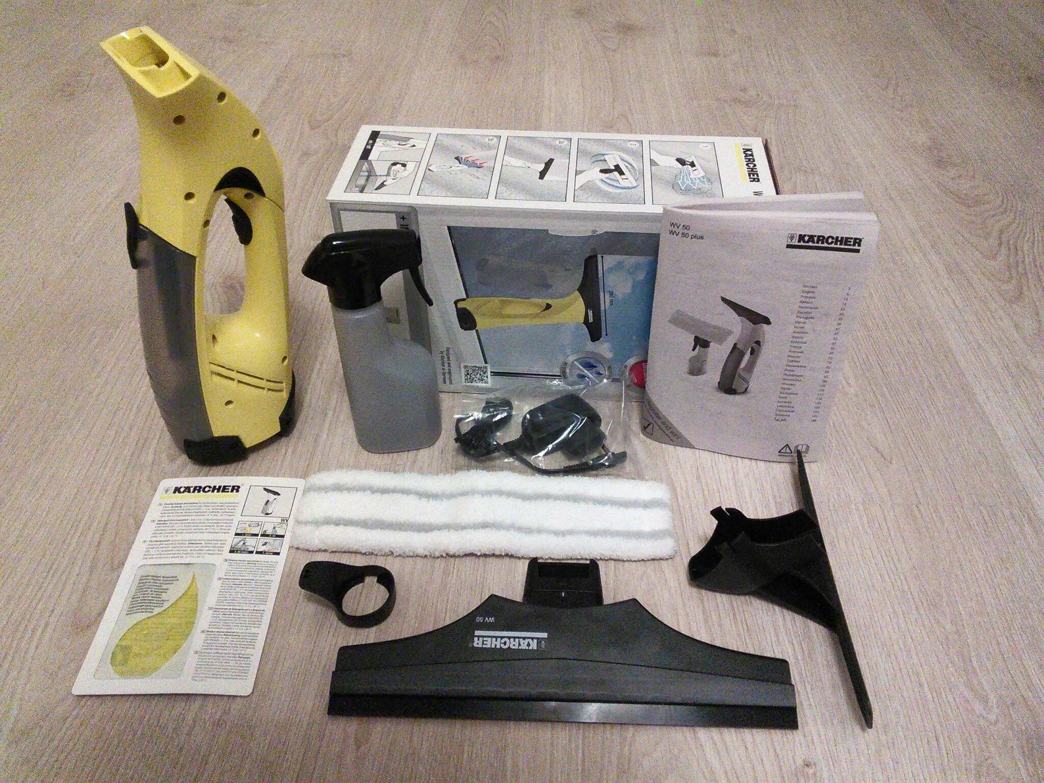 Karcher WV 50 Plus. Karcher WV 50 Plus комплектация. Karcher wv50 комплектация. Стеклоочиститель wv50 Plus. Karcher wv50