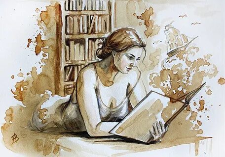 Писатель рисует художника