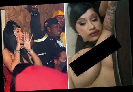 Cardi B admitted she was in BED with her ex Offset when she posted a nude p...