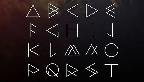 Shape fonts