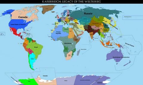 Kaiserreich mapping map