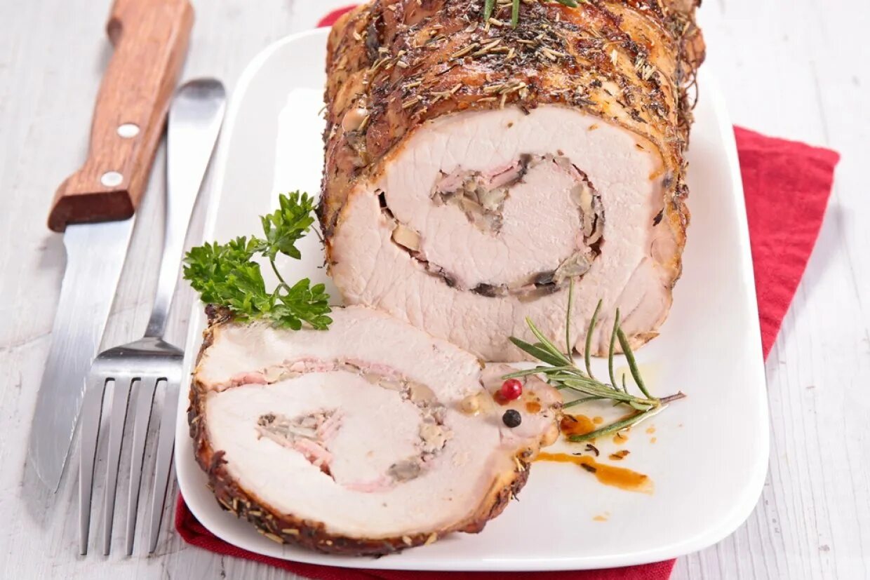 5 рулетов мясных
