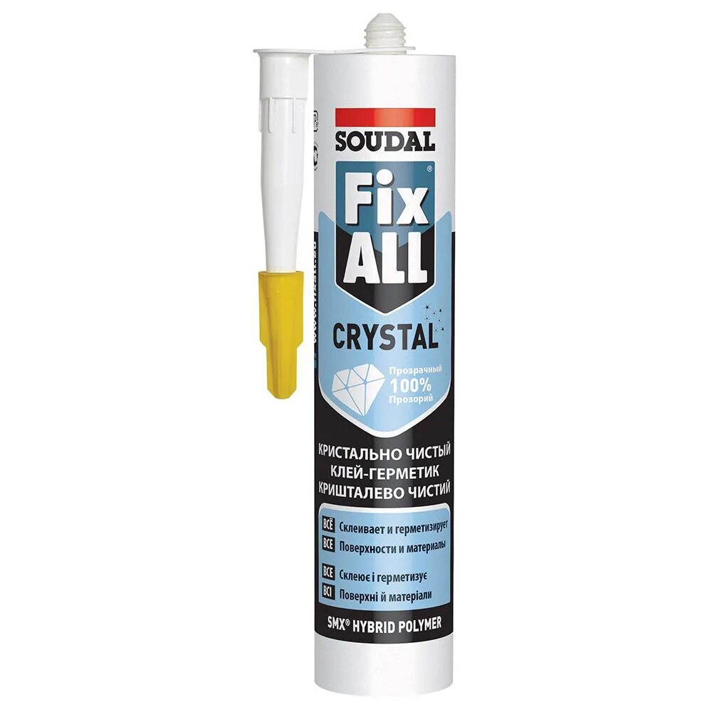 Герметик clear. Клей-герметик прозрачный Fix all Crystal Soudal. Клей герметик Soudal Fix-all Crystal 125 мл.. Клей-герметик Soudal Fix all Crystal прозрачный 290 мл. Soudal герметик гибридный Fix all High Tack 290 мл белый.