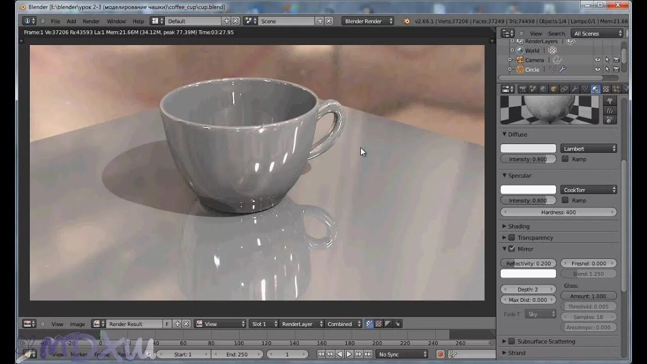 Уроки моделирования в Blender. Блендер 3д моделирование уроки. Блендер 3d уроки. Кружка в Blender.