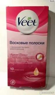 Восковые полоски veet