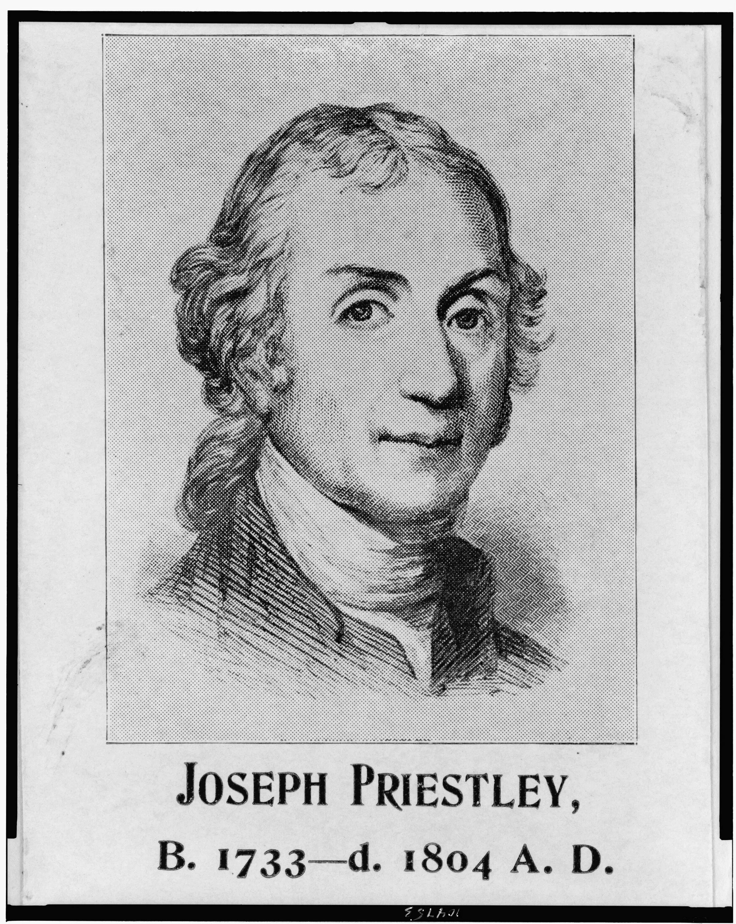 Дж пристли. Британский Химик Джозефу Пристли. Дж. Пристли (1733—1804).