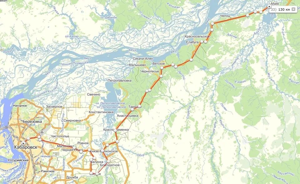 Карта дорог хабаровского. Посёлок Маяк Хабаровский край. Трасса Комсомольск Хабаровск карта. Карта Маяк и Хабаровск. Карта дороги Комсомольск Хабаровск.