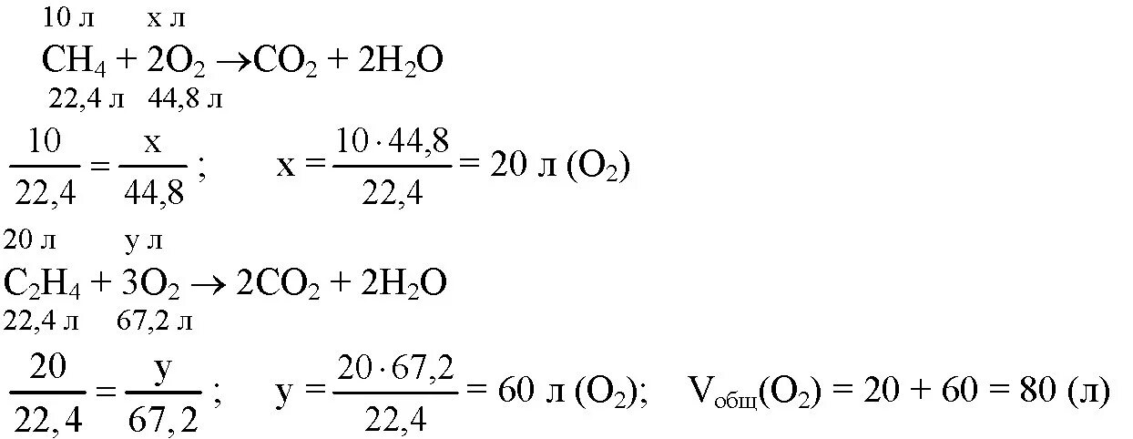 Для сжигания 20 литров смеси метана. Вычислить объем кислорода. Объём кислорода (н.у.). Рассчитайте объем кислорода при н. у который. Сжигание метана и этана