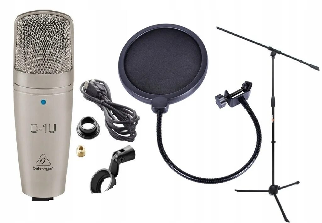 Микрофон behringer. Микрофон студийный behringer c-1u. микрофон берингер с1. behringer c-1. держак behringer c-1u.