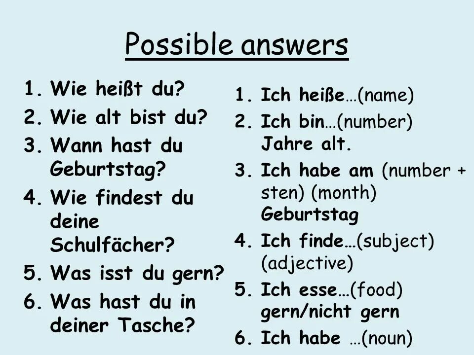 Sie ist alt. Wie alt bist du ответ на вопрос. Wie alt bist du ответ на вопрос на немецком языке. Wie heißt du ответ. Ответ на вопрос wie heißt du немецком языке.