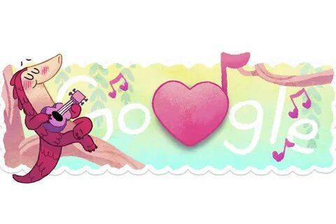 el pangolin enamorado, juego google san valentin.