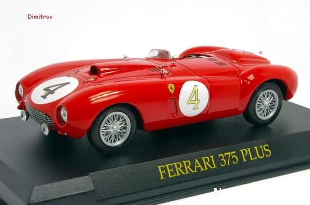 Ferrari 375 Plus. Ferrari collection DEAGOSTINI. Ferrari 375 Plus 1/43. 1:43 Прицеп Eaglemoss Феррари. Ferrari collection