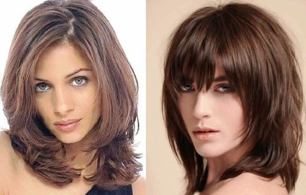 Layered Shag Hairstyle With Bangs Medium Synthetic Capless Wigs: M.Wigsbuy.com B
