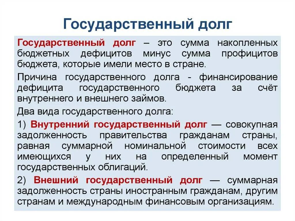 Виды долгов государства. Государственный долг. Государственный долго. Внешний государственный долг. Государственный долг это в экономике.