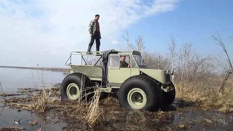 Болотоход видео