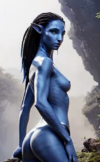 ai generated, alien, alien/human, alien girl, athletic female, avatar, avat...