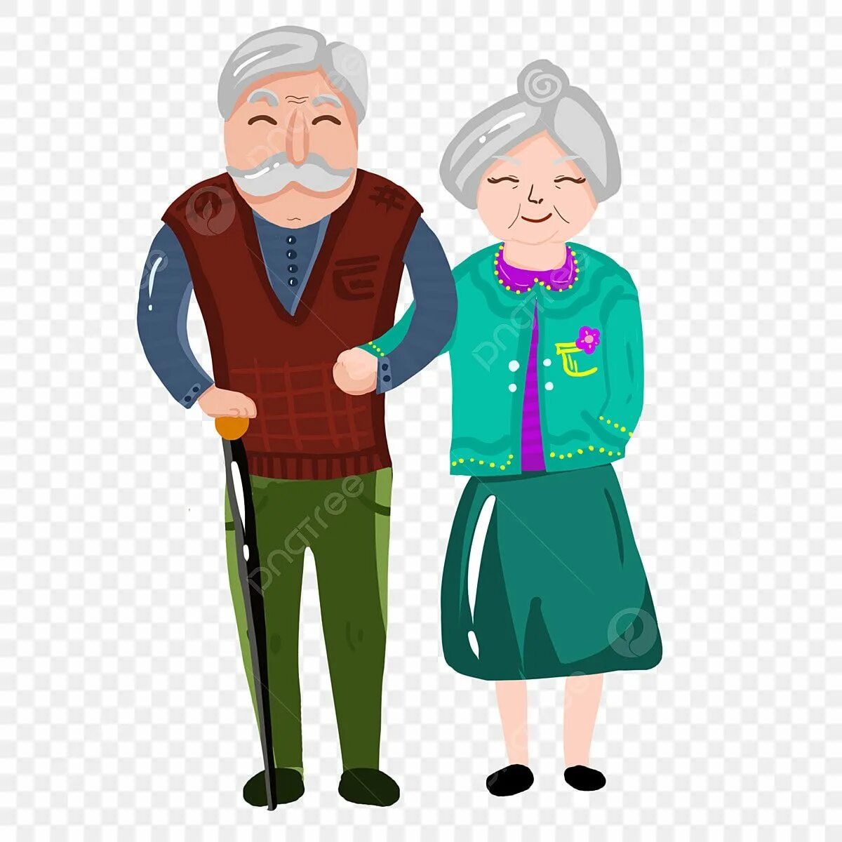 Бабушка и дедушка в полный рост. Бабушка дедушку стоя. Пожилые люди мультяшные. Бабушка и дедушка иллюстрация. Бабушка и дедушка на белом фоне.