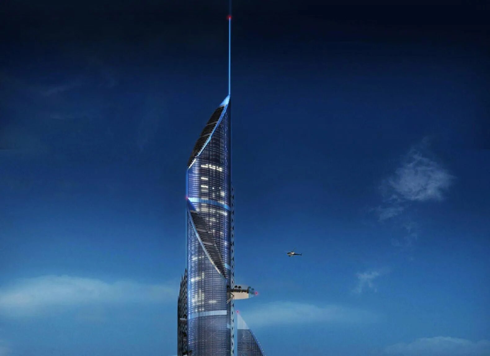 The tallest building skyscraper