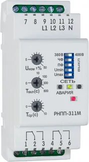 Новатек реле напряжения рнпп 311м