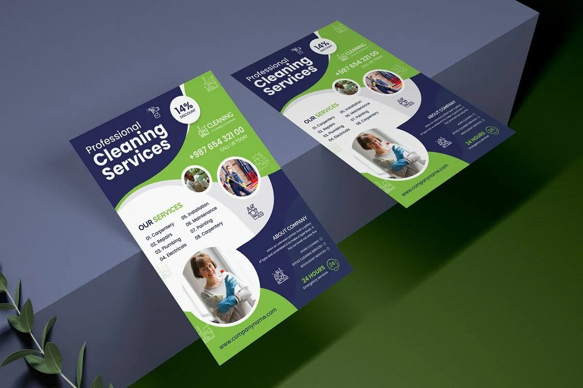 Рекламная листовка. Листовка типографии. Листовки строительной фирмы. Визитки клининговых компаний. Листовка услуг.