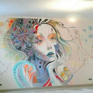 Расписана художником