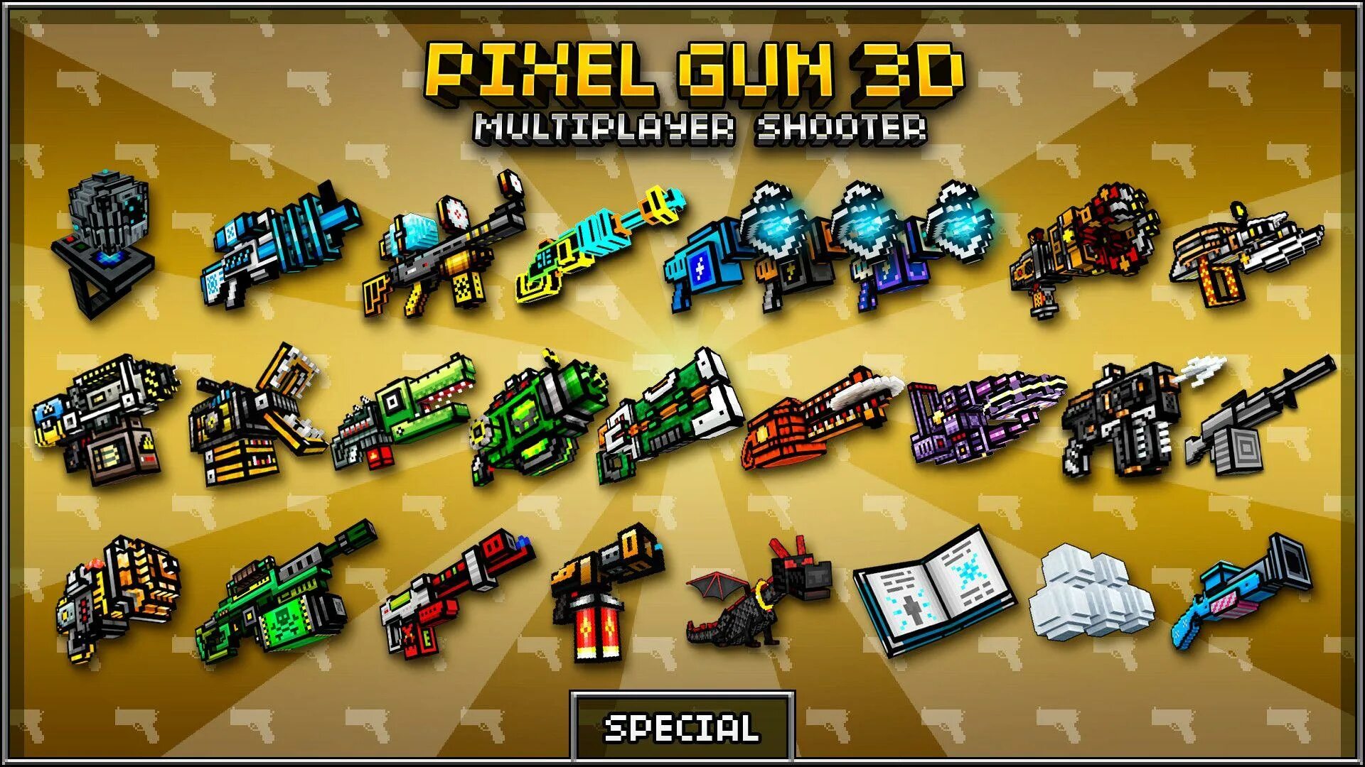 Pixel Gun 3d. Pixel Gun 3d 19.1.0. Оружие из игры пиксельган. Pixlgun 3d. Чемпионы td коды