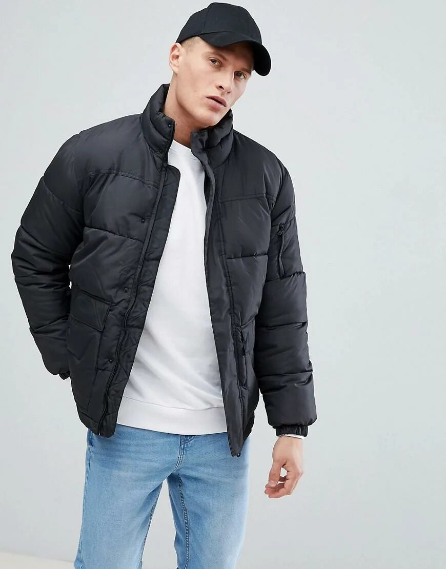 Куртка Bershka Puffer мужская. Bershka Puffer куртка чёрная. Bershka Puffer Jacket пуховик мужская. Пуховик бершка мужская черная зимняя. Куртка мужская черного цвета