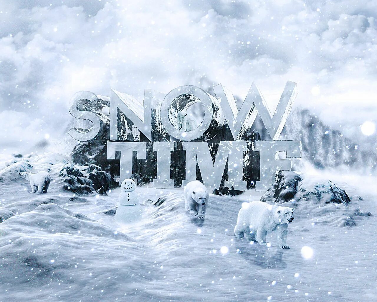 Snowy time