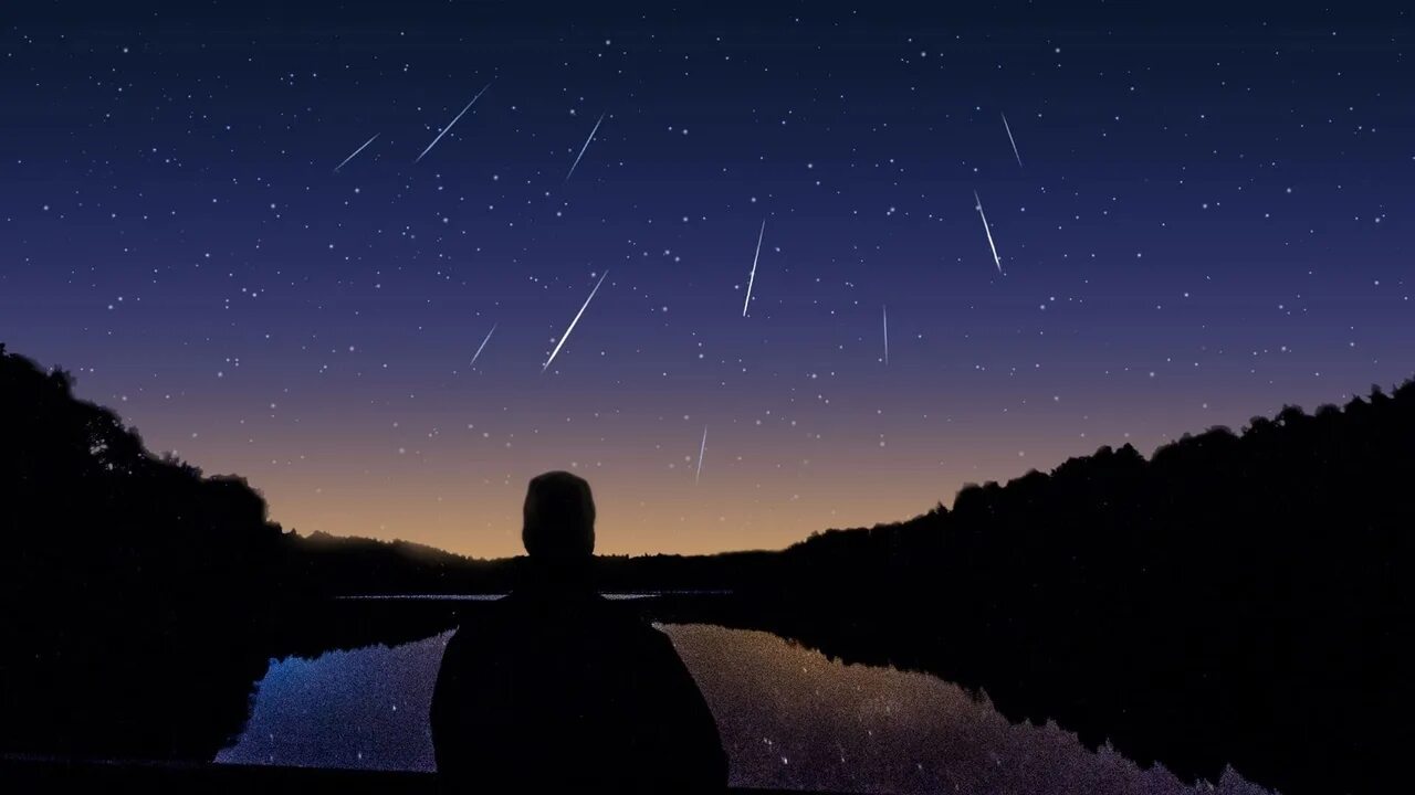 Ночью был звездопад. Метеорный поток лириды. пик метеорного потока лириды. звездопад лириды 2025. метеорный поток лириды 2025.