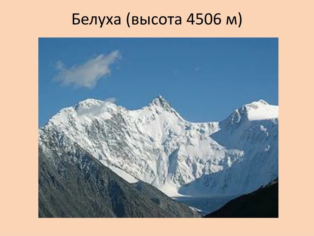 Абсолютная высота алтайских гор. Белуха гора высота. Гора Белуха горный Алтай высота. Белуха гора высота в метрах. Высота Белухи на Алтае.