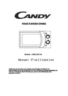 Candy микроволновая печь инструкция