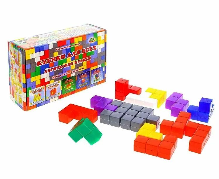 Игра кубики для всех Никитина. Кубики для всех - логические кубики (набор из 5-ти вариантов). Игры Никитиных кубики для всех. Развивающая игра кубики для всех Никитин. Купить наборы кубиков