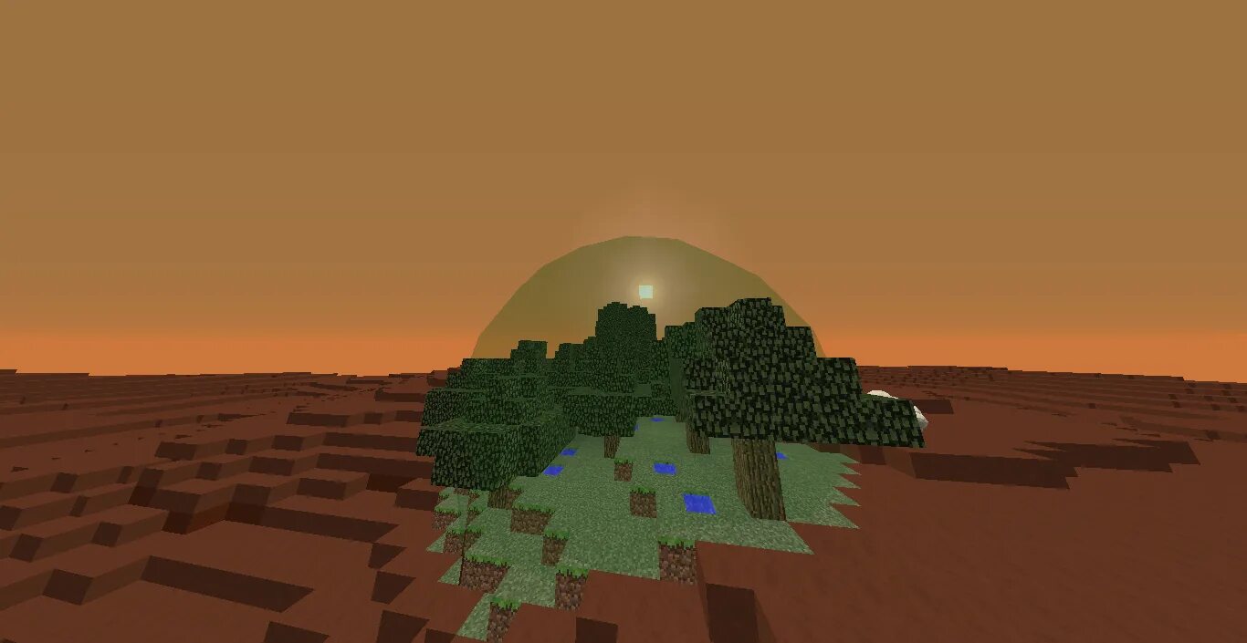 Мод minecraft planet
