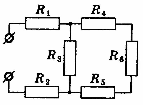 Сопротивление всех резисторов в схеме одинаковы и равны 2 Ома. Эквивалентное сопротивление участка электрической цепи. Физика сопротивление схема с 5 резисторами. Сопротивление квадрата эквивалентная схема. На рисунке 129 изображено соединение 4 одинаковых