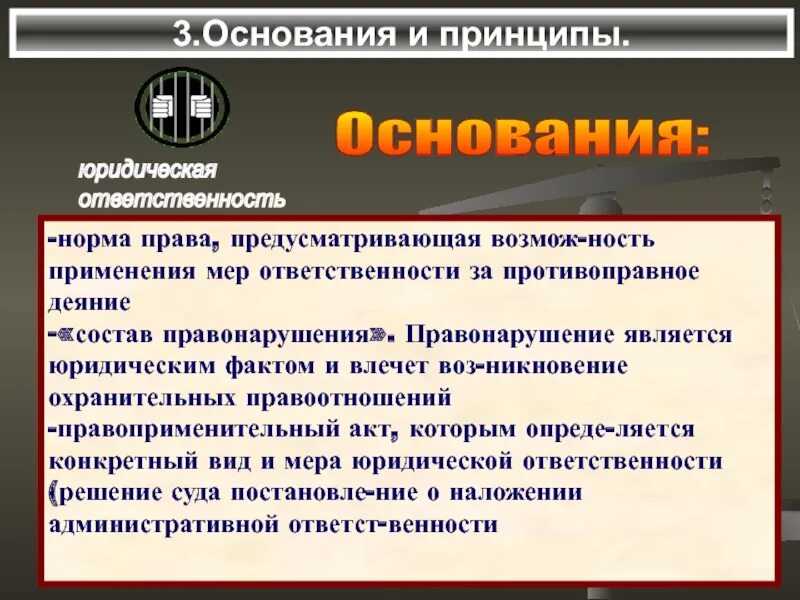 Элементы международного противоправного деяния