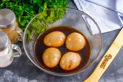 Рецепт соленых яиц