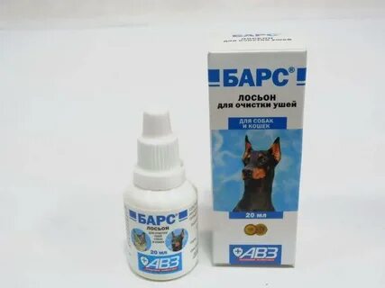 Лосьон для ушей барс